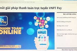 Giải pháp thanh toán dịch vụ công không dùng tiền mặt