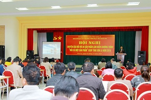Hội nghị chuyên sâu đối với 20 sản phẩm làm điểm chương trình “Mỗi xã một sản phẩm” OCOP tỉnh Sơn La năm 2019