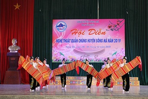 Hội diễn nghệ thuật quần chúng huyện Sông Mã năm 2019