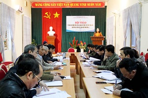 Hội thảo tư vấn “Nghiên cứu xây dựng các tiêu chí xác định trí thức, trí thức tiêu biểu, chuyên gia trên các lĩnh vực tỉnh Sơn La” lần 2