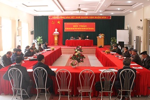 Hội Khoa học kinh tế: Hội thảo về tiêu chí sản xuất theo chuỗi giá trị nông sản ở tỉnh Sơn La