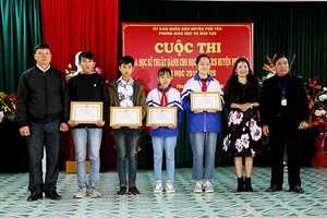 Phòng Giáo dục và Đào tạo huyện Phù Yên: Cuộc thi khoa học kỹ thuật dành cho học sinh THCS