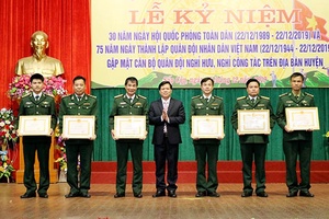 Các hoạt động Kỷ niệm 30 năm Ngày hội Quốc phòng toàn dân và 75 năm Ngày thành lập QĐND Việt Nam