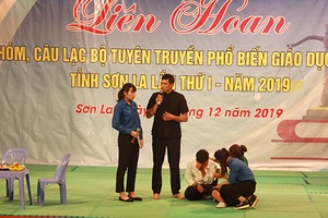 Liên hoan các nhóm, câu lạc bộ tuyên truyền, phổ biến giáo dục pháp luật tỉnh Sơn La lần thứ nhất, năm 2019