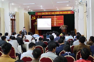 Tập huấn nghiệp vụ kiểm kê đất đai, lập bản đồ hiện trạng sử dụng đất năm 2019
