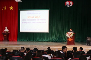 Khai mạc Kỳ thi chọn học sinh giỏi Quốc gia THPT năm học 2019-2020