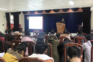 Tuyên truyền Luật Việc làm cho 80 cán bộ, hội viên nông dân