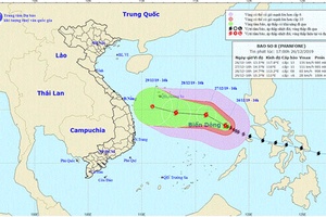 Theo dõi chặt chẽ diễn biến của bão PHANFONE