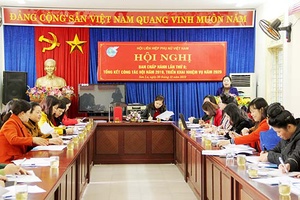 Hội LHPN tỉnh: Tổng kết công tác Hội năm 2019, triển khai nhiệm vụ năm 2020 