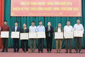 Mường La: Tổng kết nông nghiệp, nông thôn năm 2019