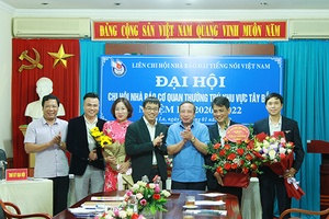 Đại hội Chi hội nhà báo cơ quan thường trú khu vực Tây Bắc, nhiệm kỳ 2020 - 2022