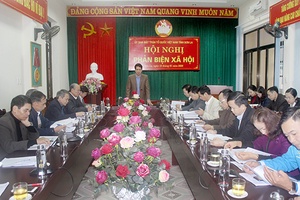 Ủy ban MTTQ Việt Nam tỉnh: Hội nghị phản biện xã hội 