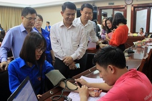 Tổng LĐLĐ Việt Nam kêu gọi đoàn viên và người lao động đăng ký hiến máu tình nguyện