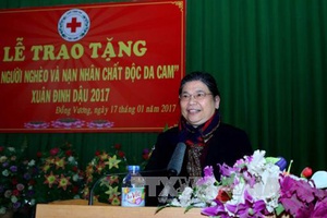 Phó Chủ tịch Thường trực Quốc hội Tòng Thị Phóng thăm, chúc Tết tại tỉnh Bắc Giang