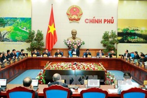 Nghị quyết phiên họp Chính phủ thường kỳ tháng 1/2017