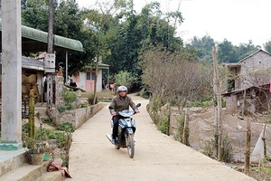 Vân Hồ phát triển đường giao thông nông thôn