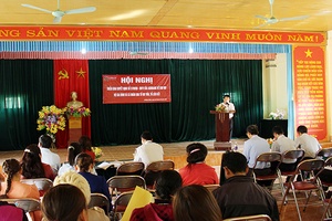 Ngân hàng AgriBank Mộc Châu:  Triển khai các quy định cho vay đối với hộ gia đình, cá nhân thông qua tổ vay vốn