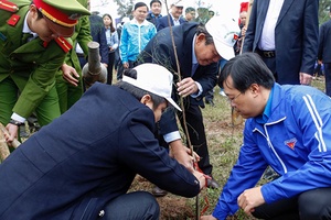 Trung ương Đoàn phát động Tết trồng cây "Đời đời nhớ ơn Bác Hồ"