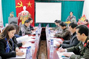 Sở Lao động, Thương binh và Xã hội làm việc với Tập đoàn TEXHONG về việc tuyển dụng lao động trên địa bàn tỉnh