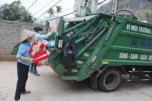 Hiệu quả bước đầu của mô hình  thu gom rác bằng xe cơ giới
