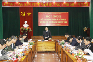 Họp Tổ công tác chỉ đạo thực hiện Dự án điện nông thôn
