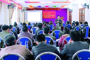 Ban Chỉ đạo Phòng, chống tác hại thuốc lá tỉnh: Tập huấn cho 80 cán bộ các đơn vị y tế
