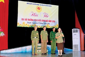 Thuận Châu Hội thi Chi hội trưởng Cựu chiến binh giỏi năm 2016