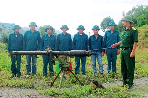 Mai Sơn quan tâm phát triển Đảng trong lực lượng dân quân tự vệ