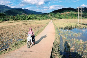 Sốp Cộp phấn đấu đạt chuẩn nông thôn mới