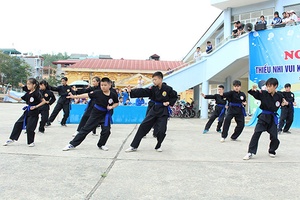 Ngày hội “Thiếu nhi vui khỏe -  tiến bước lên Đoàn”