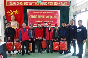 Phát huy vai trò nòng cốt trong hoạt động nhân đạo