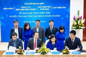 Hỗ trợ sàng lọc và điều trị bệnh ung thư cho người nghèo