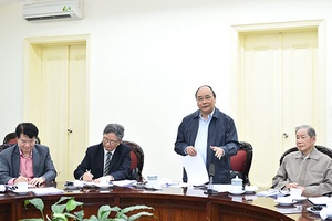 Thủ tướng Nguyễn Xuân Phúc làm việc với Hiệp hội dược liệu Việt Nam