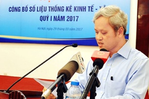 Công bố số liệu thống kê kinh tế - xã hội quý I năm 2017