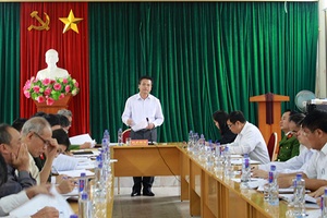 Thành phố:  Triển khai công tác quản lý trật tự đô thị, xây dựng tuyến đường kiểu mẫu trên địa bàn