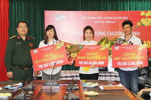 Viettel Sơn La: Trao thưởng chương trình “Rước lộc xuân với Honda Airblade”