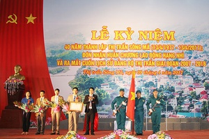 Kỷ niệm 40 năm thành lập thị trấn Sông Mã