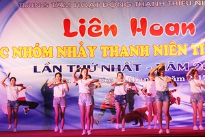 Trung tâm Hoạt động thanh thiếu niên: Liên hoan các nhóm nhảy thanh niên tỉnh Sơn La lần thứ nhất