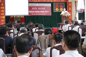 AGRIBANK Chi nhánh huyện Mai Sơn: Hội nghị khách hàng năm 2017