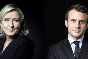 Bầu cử Tổng thống Pháp 2017: Bà Marine Le Pen và ông Emmanuel Macron bước vào vòng 2