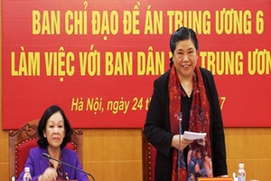 Xây dựng tổ chức bộ máy Ban Dân vận tinh gọn, hiệu quả
