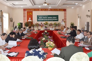 Hội thảo khoa học về phát triển cây ăn quả trên đất dốc