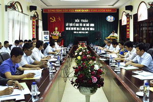 Hội thảo lấy ý kiến về Logo tiêu chí chất lượng, bản đồ khu vực địa lý, chỉ dẫn địa lý cà phê Sơn La