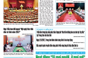 Báo Sơn La, Thứ 2 ngày 8-5-2017