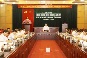 Họp Ban tổ chức Hội nghị xúc tiến đầu tư tỉnh năm 2017