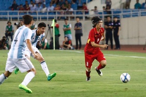 U20 Argentina quá mạnh, U22 Việt Nam thua đậm tới 0-5