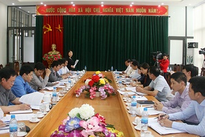 UBND tỉnh làm việc với Đoàn công tác Bộ NN&PTNT