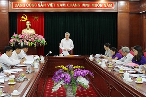 Họp Ban chỉ đạo “Năm đoàn kết, hữu nghị Việt Nam - Lào 2017”