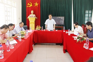 Đồng chí Phó Chủ tịch UBND tỉnh làm việc với Sở Văn hóa, Thể thao và Du lịch   