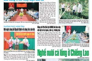 Báo Sơn La, Thứ 4 ngày 7-6-2017